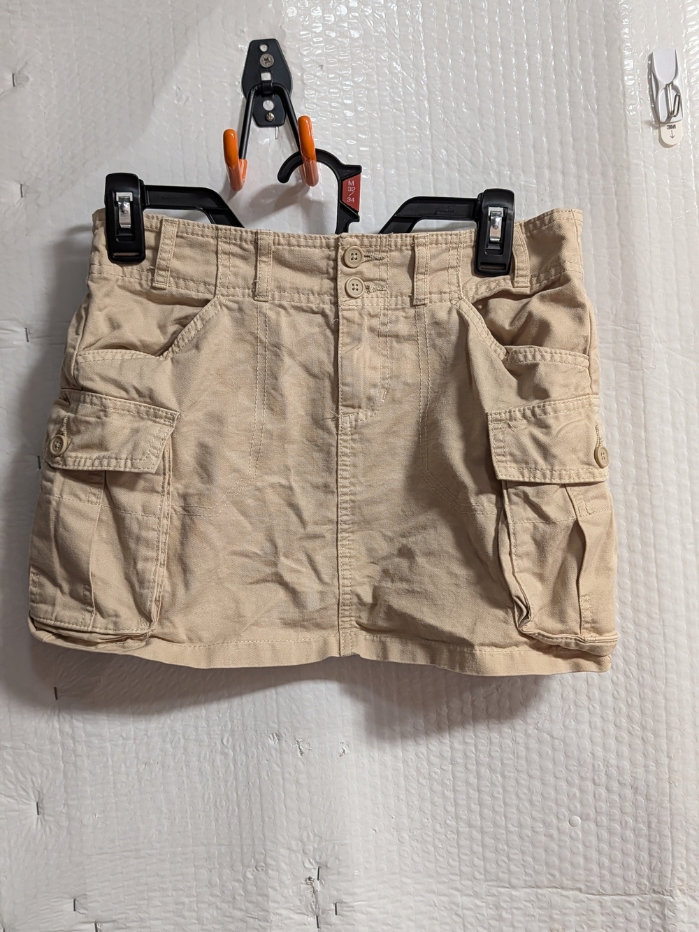Brandy Melville Beige Cargo Skirt - Classic Utility Look